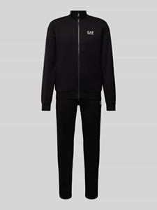 EA7 Emporio Armani Sweatpak met labelprint