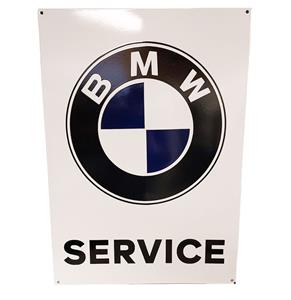 Fiftiesstore BMW Service Emaille Bord - 70 x 50cm