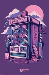 Pyramid Poster Ilustrata Retro Vending Machine 61x91,5cm