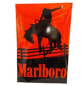 Fiftiesstore Marlboro Emaille Bord - 60 x 40cm