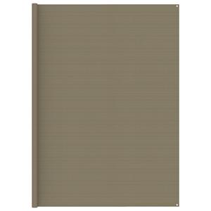 VidaXL Tenttapijt 300x600 cm taupe