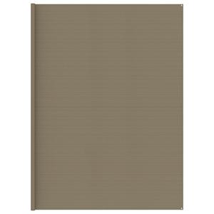 VidaXL Tenttapijt 400x700 cm HDPE taupe