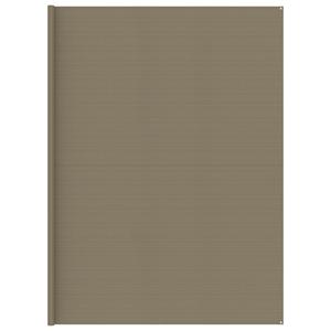 VidaXL Tenttapijt 400x800 cm HDPE taupe