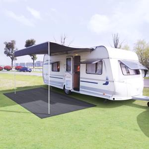 VidaXL Tenttapijt 250x400 cm antracietkleurig