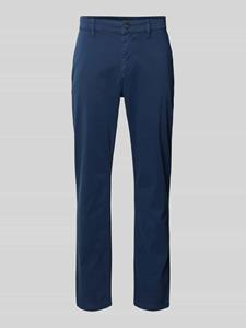 Boss Orange Tapered fit chino met riemlussen