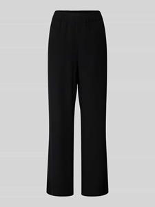 MAC Flared cut stoffen broek met elastische band, model 'CHIARA'