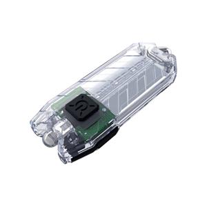NiteCore Tube 2.0 - transparent Zaklamp werkt op een accu 55 lm 10 g