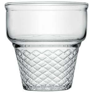 Pasabahçe IJscoupe Mini Cornet; 245ml, 8.5x8.6 cm (ØxH); transparant; 24 stuk / verpakking