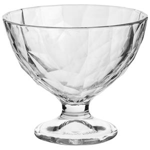 IJscoupe Diamond; 220ml, 10.1x8.6 cm (ØxH); transparant; rond; 12 stuk / verpakking