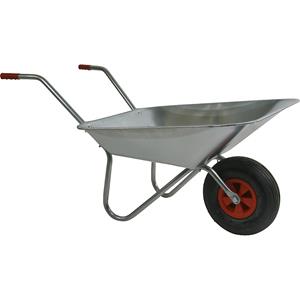 Ravendo Lichte kruiwagen BD, 80 l, luchtband, l x h = 645 x 620 mm, zilverkleurig