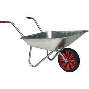 Ravendo Lichte kruiwagen BD, 80 l, FLEX-band, l x h = 645 x 620 mm, zilverkleurig