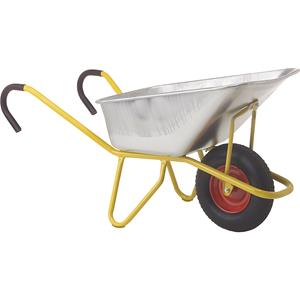 Ravendo Betonkruiwagen BC 1100, luchtband met ergonomische handgrepen, l x h = 580 x 720 mm