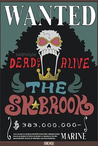 ABYstyle Poster One Piece Wanted Brook Wano 38x52cm