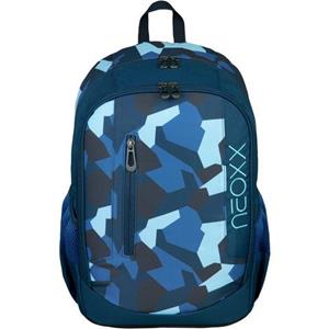 Neoxx Schoolrugzak Flow, Camo Nation gedeeltelijk van gerecycled materiaal