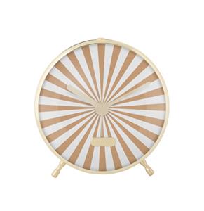 Alarm Clock Candy Swirl Licht Bruin en Wit