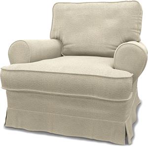 Bemz IKEA - Hoes voor fauteuil Barkaby (klein model), Natural White, DE NATURES’ PALETTE COLLECTION VAN 