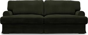 Bemz IKEA - Hoes voor 3-zitsbank Ekeskog, Dark Moss Green, DE NATURES’ PALETTE COLLECTION VAN 