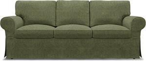 Bemz IKEA - Hoes voor 3-zitsslaapbank Ektorp, Green, DE NATURES’ PALETTE COLLECTION VAN 