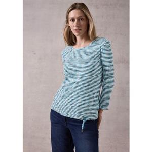 Cecil Shirt met 3/4 mouwen met gestreept patroon