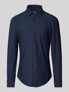 Super slim fit zakelijk overhemd met kentkraag