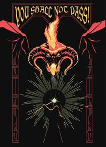 Grupo Erik Poster Lord of the Rings Balrog Glow in the Dark 50x70cm
