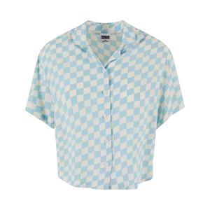 Urban Classics Dames geruit viscose overhemd