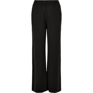 Urban Classics Dames modal yoga broek met wijde pijpen