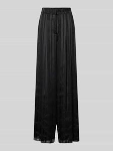 Marc Cain Wide fit stoffen broek met platte plooien