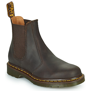 Dr martens 2976 YS Dark Brown Crazy Horse Bruin Leer Chelsea boots Heren