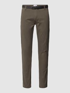 Lindbergh Classic fit chino met achterzakken