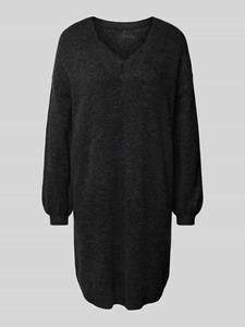 Only Loose fit gebreide jurk met kant aan de hals, model 'MANIFESTA'