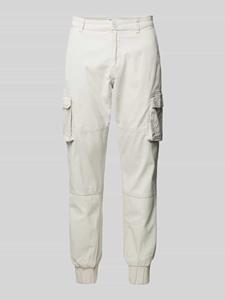 Stoffen broek met achterzakken, model 'CANS'