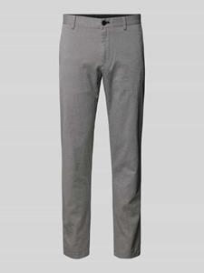 JOOP! JEANS Modern fit stoffen broek met riemlussen, model 'Matthew'