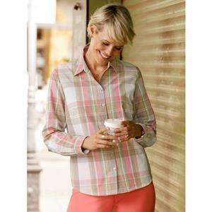 Geruite blouse