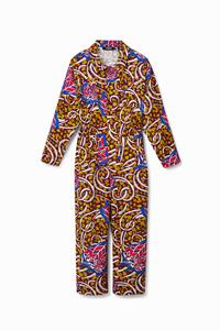 Desigual Lange jumpsuit van Stella Jean - YELLOW