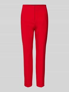 Christian Berg Woman Selection Slim fit stoffen broek met knoop-, haakjes- en ritssluiting