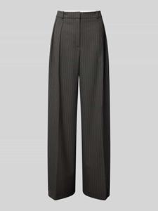 HUGO Baggy fit stoffen broek met viscose, model 'Henesa'