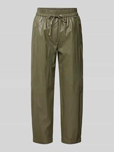 Marc Cain Stoffen broek met elastische band, model 'RANCHI'