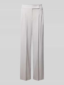 Windsor Stoffen broek met bandplooien
