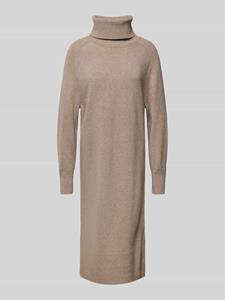 Gant Gebreide jurk met col, model 'HERRINGBONE'