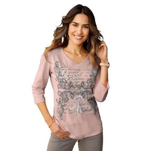 Classic Basics Shirt met 3/4-mouwen Shirt (1-delig)