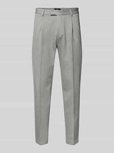 CINQUE Tapered fit pantalon met persplooien, model 'SALTO'