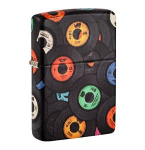 Fiftiesstore Zippo Aansteker Vinyl Records Design