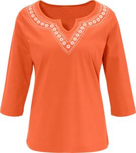 Classic Basics Shirt met 3/4 mouwen Shirt (1-delig)