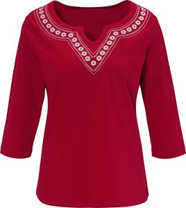 Classic Basics Shirt met 3/4 mouwen Shirt (1-delig)