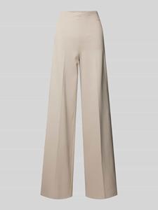 Drykorn Wide leg stoffen broek met ritssluiting opzij, model 'BEFORE'