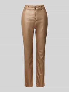 Christian Berg Woman Slim fit stoffen broek met 5-pocketmodel