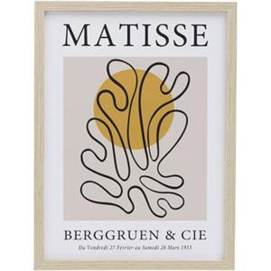Leen Bakker Poster Matisse - MDF/glas - 40x30 cm