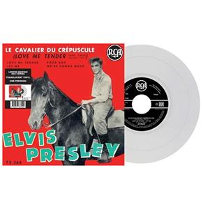 Elvis Presley - Le Cavalier Du Crépusculte: Love Me Tender (Doorzichtig Vinyl) EP 7 Vinyl