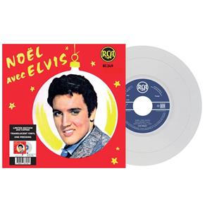 Elvis Presley - Noël Avec Elvis (Doorzichtig Vinyl) EP 7 Vinyl